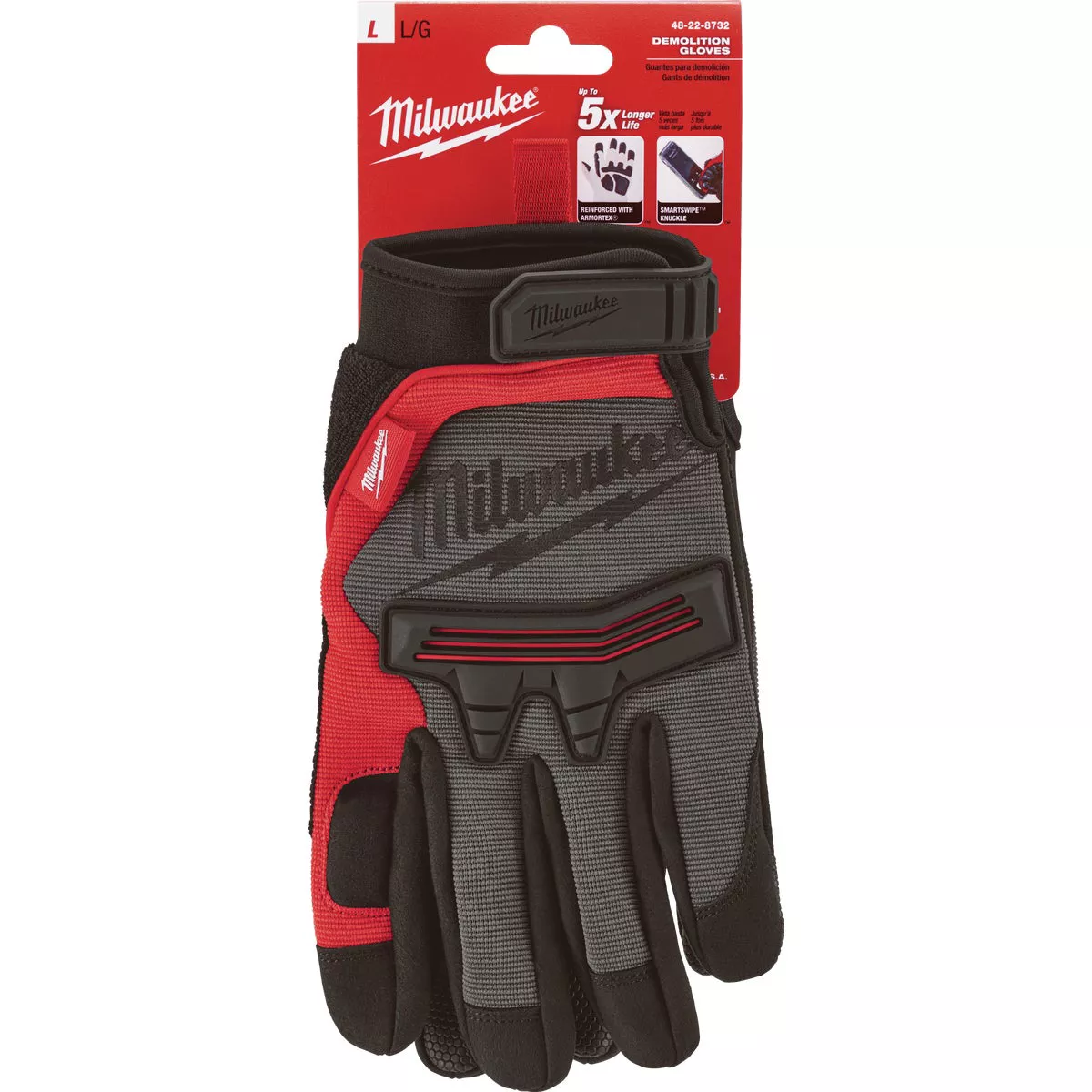 Milwaukee Unisex Medium Synthetic Demolition Work Glove