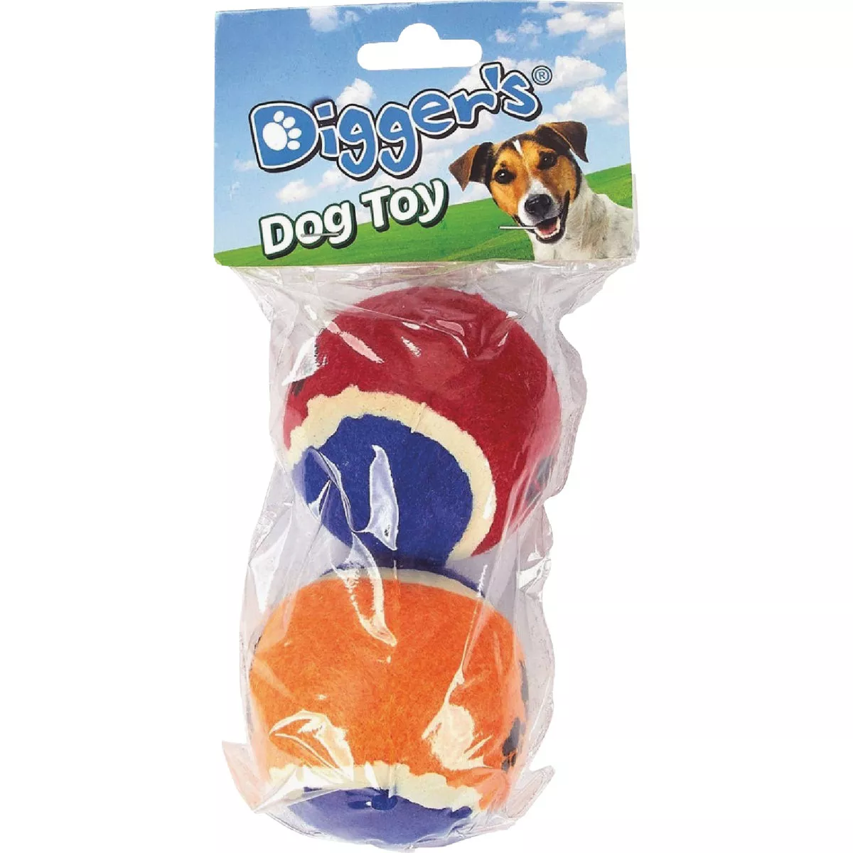 Boss Pet Digger's Tennis Ball Toy (2-Pack) - photo 2