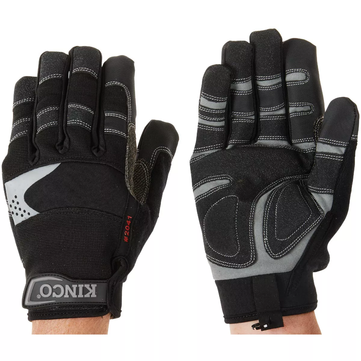 KincoPro General Men's XL Black Synthetic Leather Work Glove - photo 3
