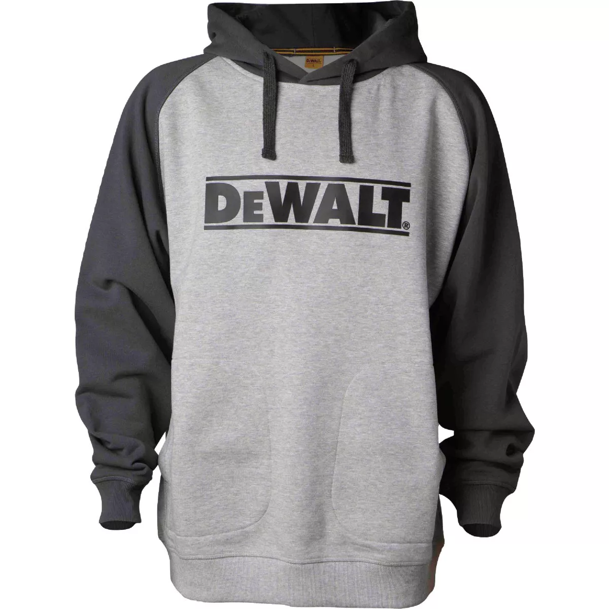 DEWALT Logan XL 2-Tone Gray Heavy-Duty Hooded Sweatshirt