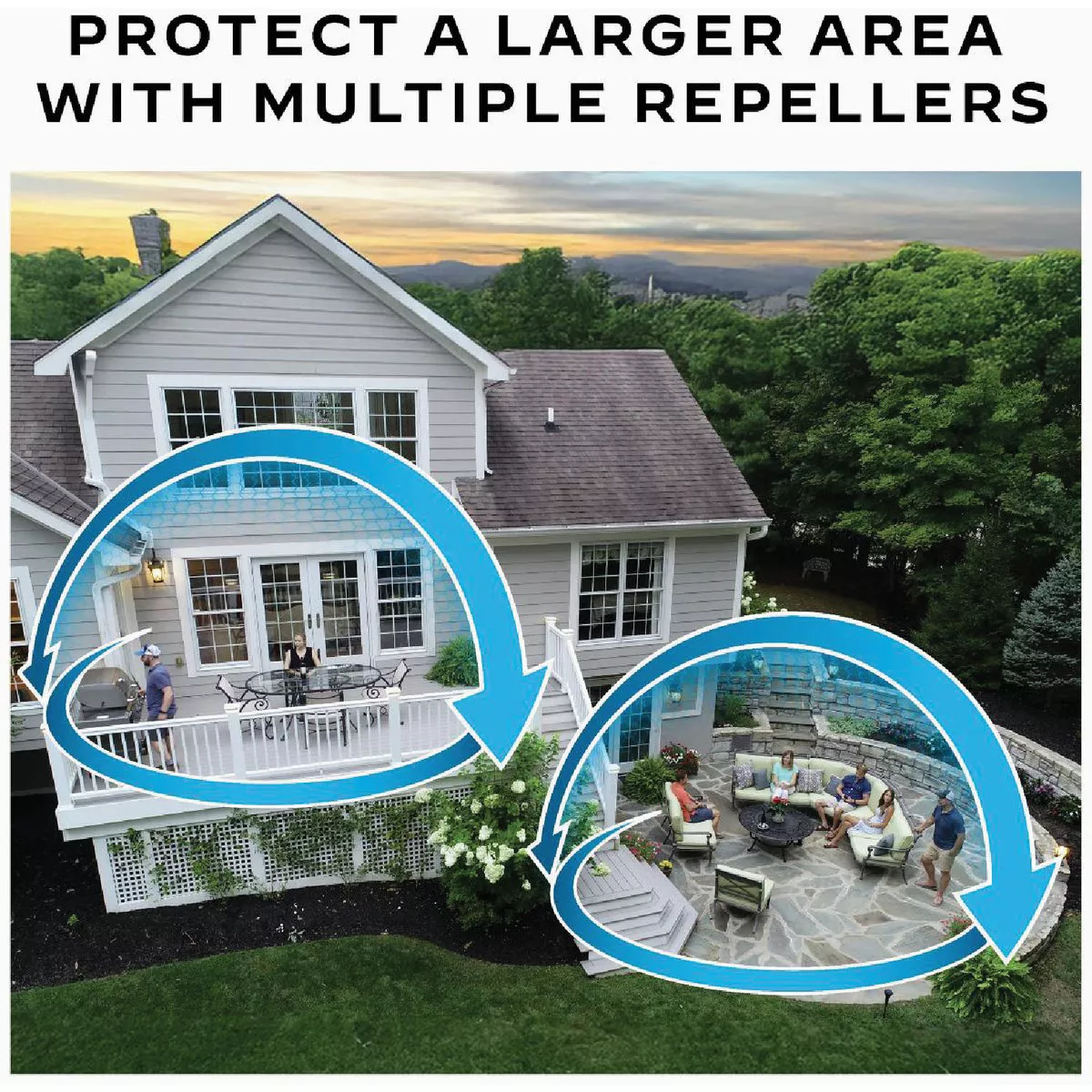 Thermacell Patio Shield 12 Hr. Glacial Blue Mosquito Repeller - photo 2