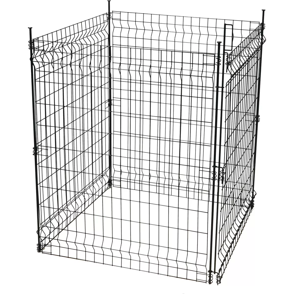 Best Garden 36 In. W. x 44 In. H. Black Powder-Coated Steel Multi Purpose Fence Panel - photo 3