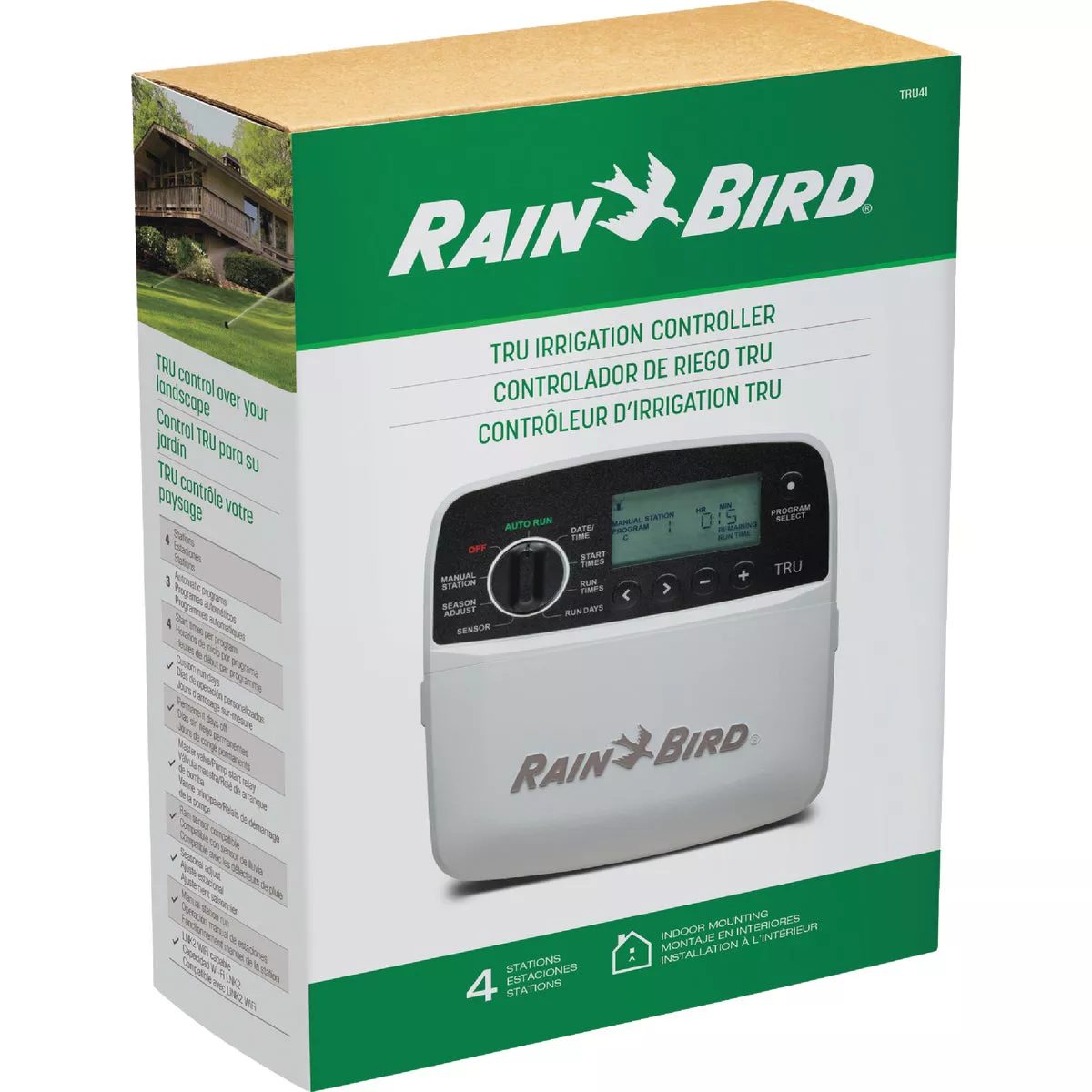 Rain Bird TRU 4-Station Indoor Plug-In Irrigation Controller - photo 2