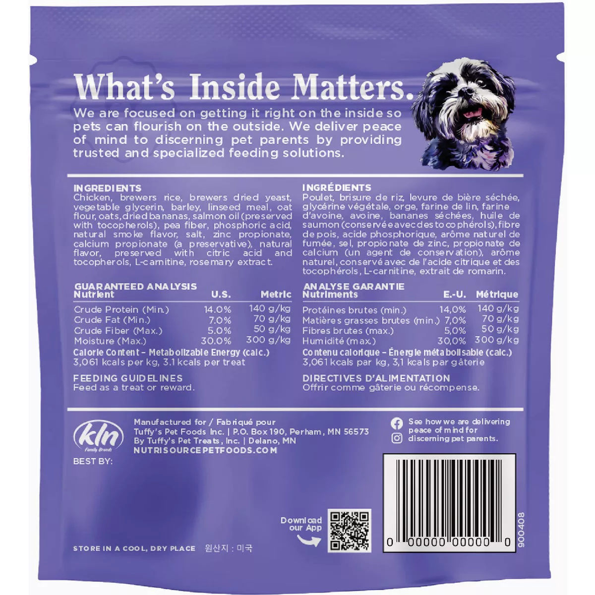NutriSource Little Bites 6 Oz. Chicken Dog Treat - photo 2