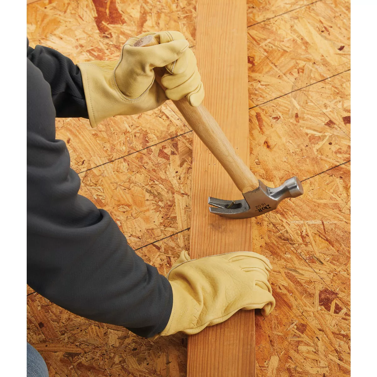 Do it Best Men's 2XL Top Grain Leather Work Glove - photo 2