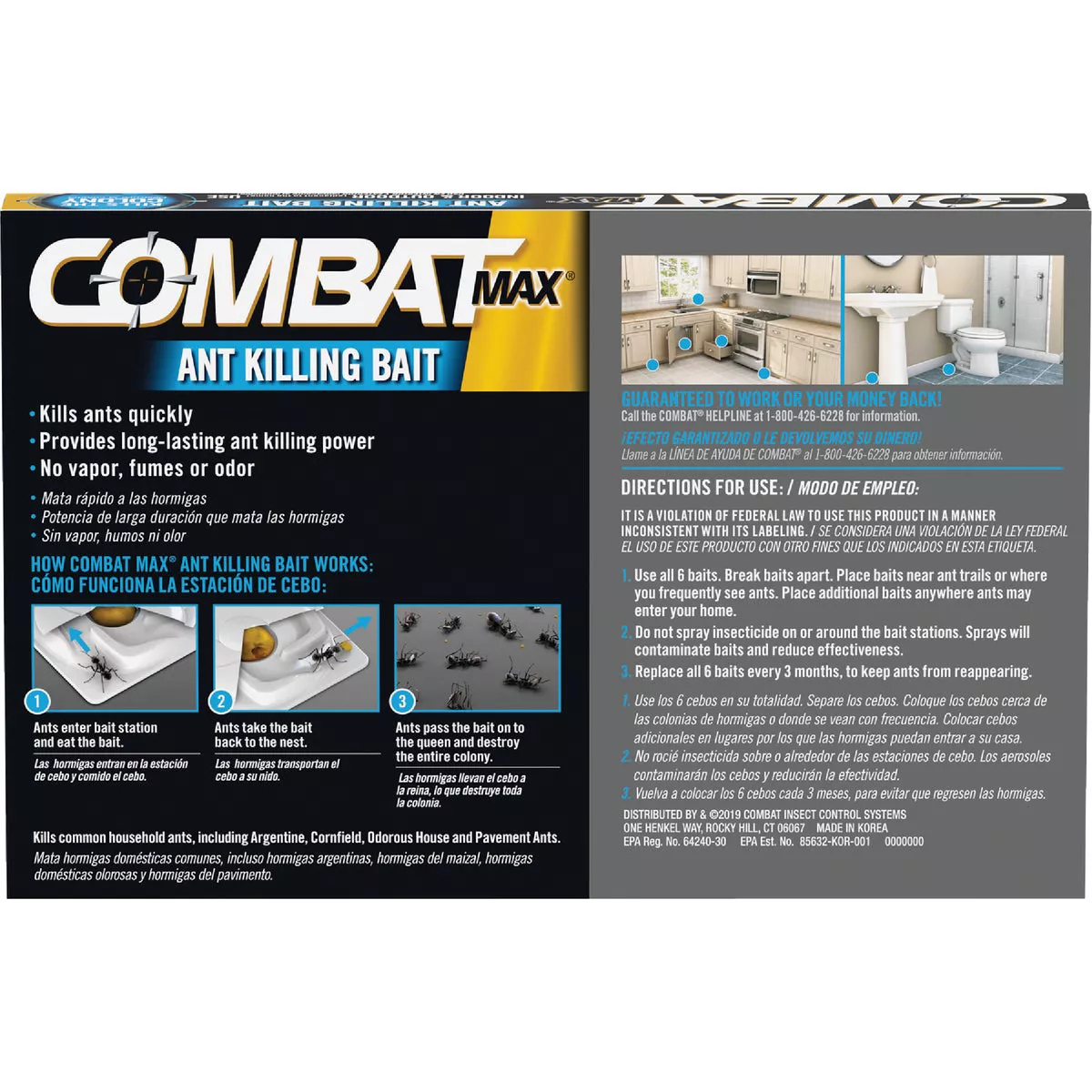Combat Source Kill Max 0.21 Oz. Solid Ant Bait Station (6-Pack) - photo 2