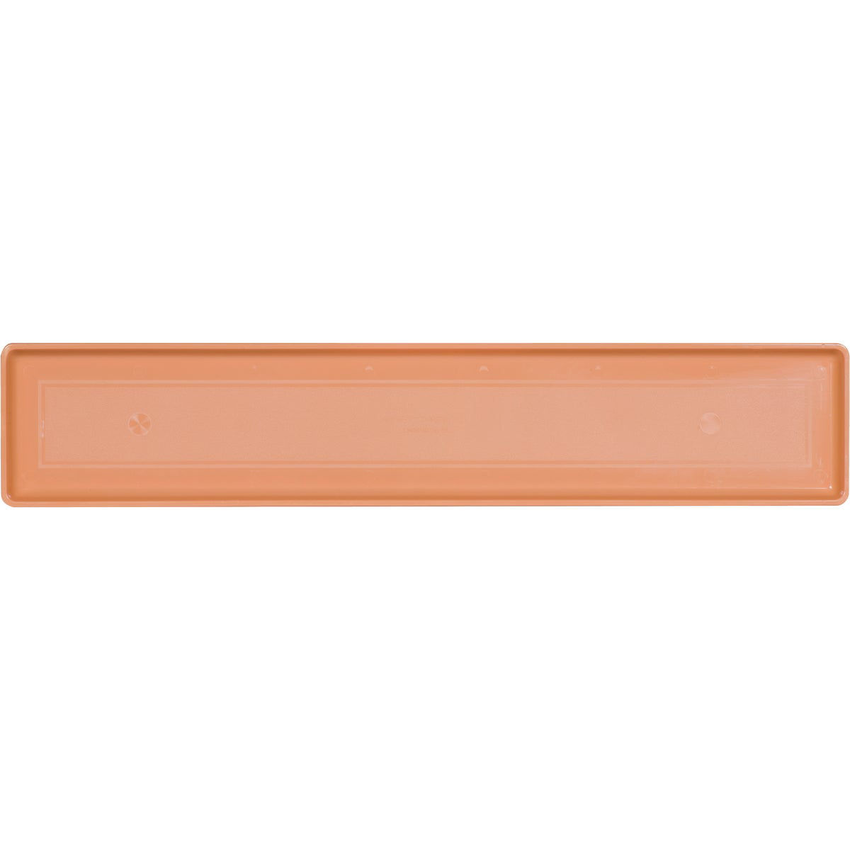 thumbnail image 2 of Novelty Countryside Durable Plastic Flower Box Planter – Terracotta Color – 18 Inch 2 of 3