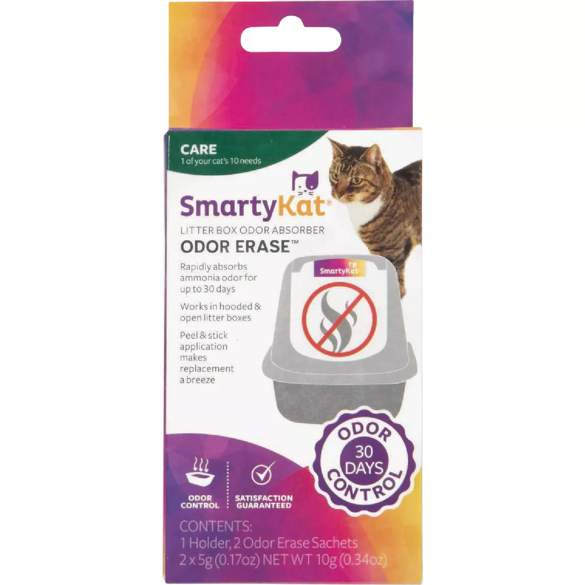 SmartyKat Litter Box Odor Absorber