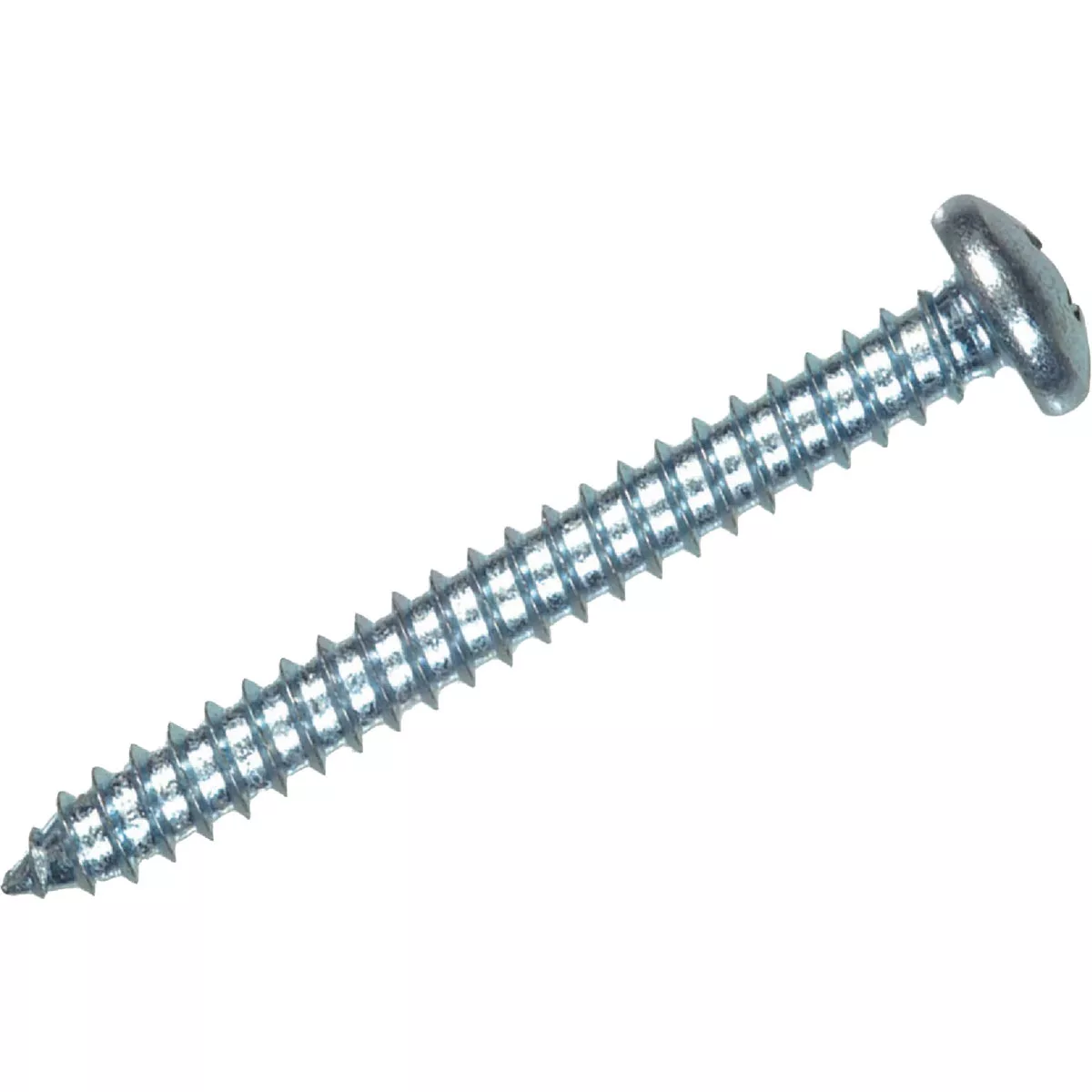 Hillman #4 x 1/2 In. Phillips Pan Head Zinc Sheet Metal Screw (25 Ct.)