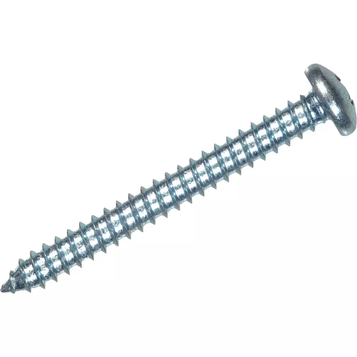 Hillman #6 x 1/2 In. Phillips Pan Head Zinc Sheet Metal Screw (25 Ct.)