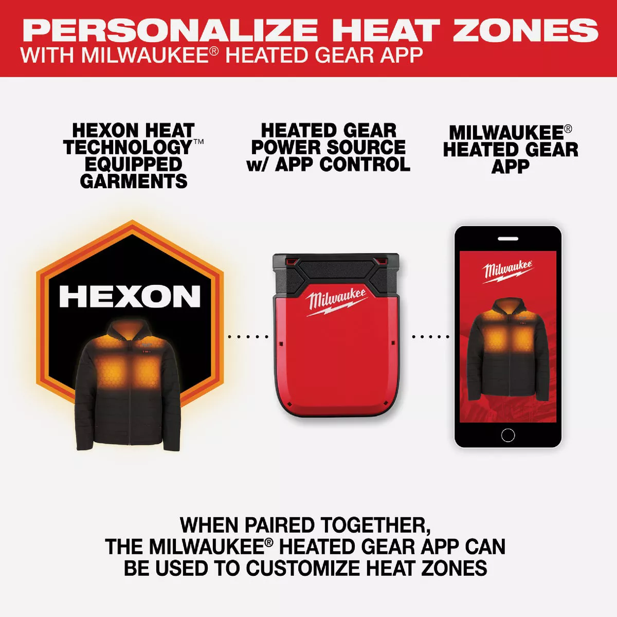 Milwaukee M12 12V Heated Gear Power Source with App Control - photo 4
