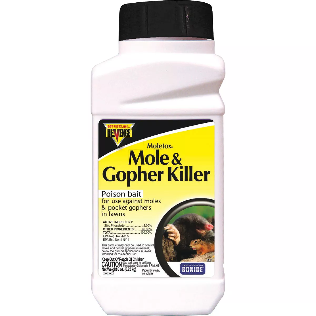 Bonide Moletox 8 Oz. Mole & Gopher Killer