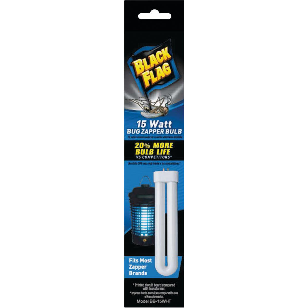 Black Flag 15W White Light Bug Zapper Replacement Bulb Do it Best