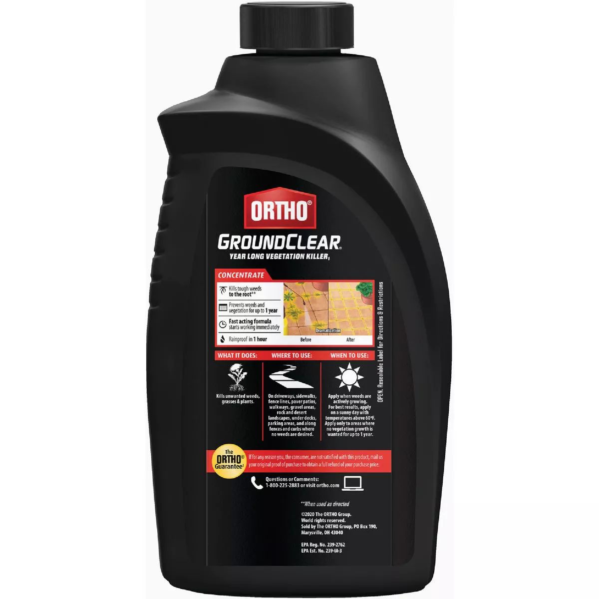 Ortho GroundClear 1 Qt. Fast Acting Year Long Vegetation Killer - photo 8
