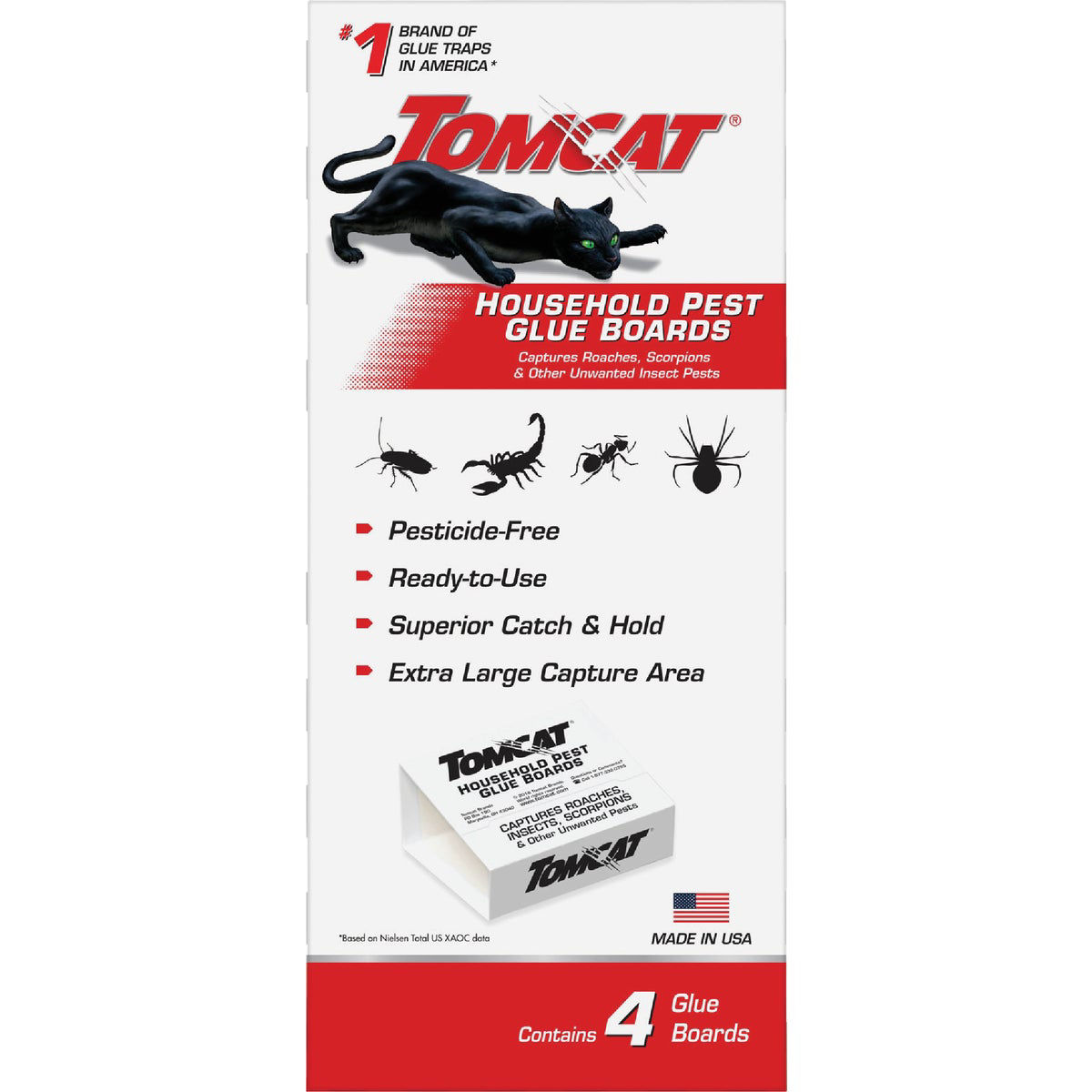 TOMCAT Household Pest Glue Boards (4Pack) Do it Best