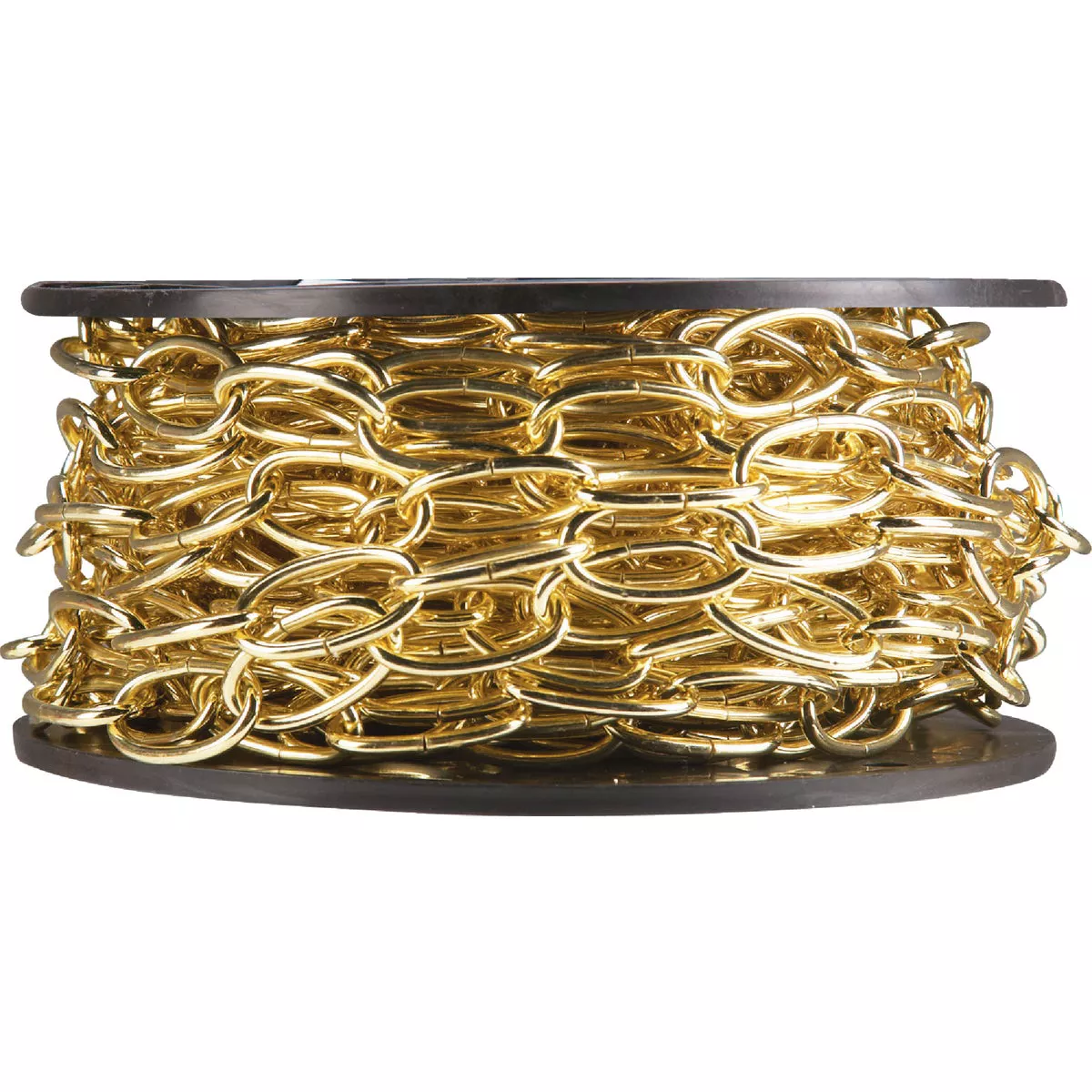 Campbell #10 40 Ft. Antique Brass Finished Metal Craft Chain - photo 2