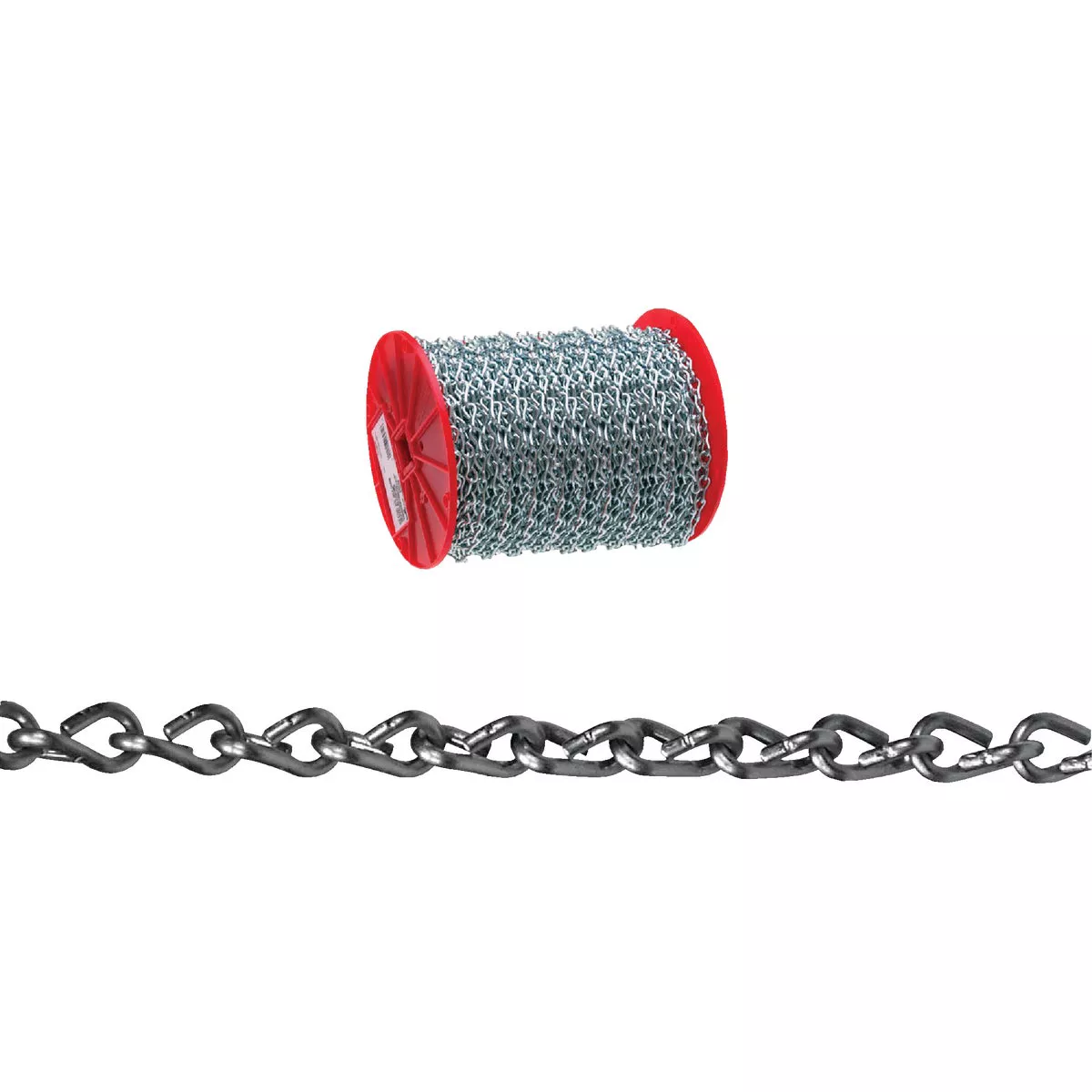 Campbell #16 200 Ft. Brass Finished Low-Carbon Steel Coil Chain