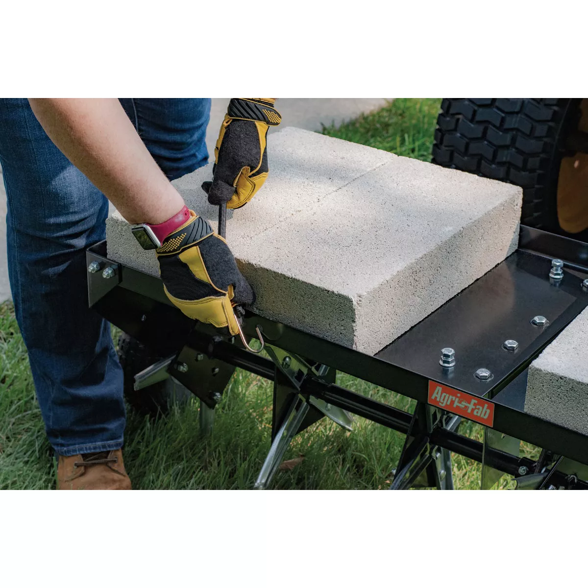 Agri-Fab 40 In. Tow-Behind Plug Aerator - photo 3