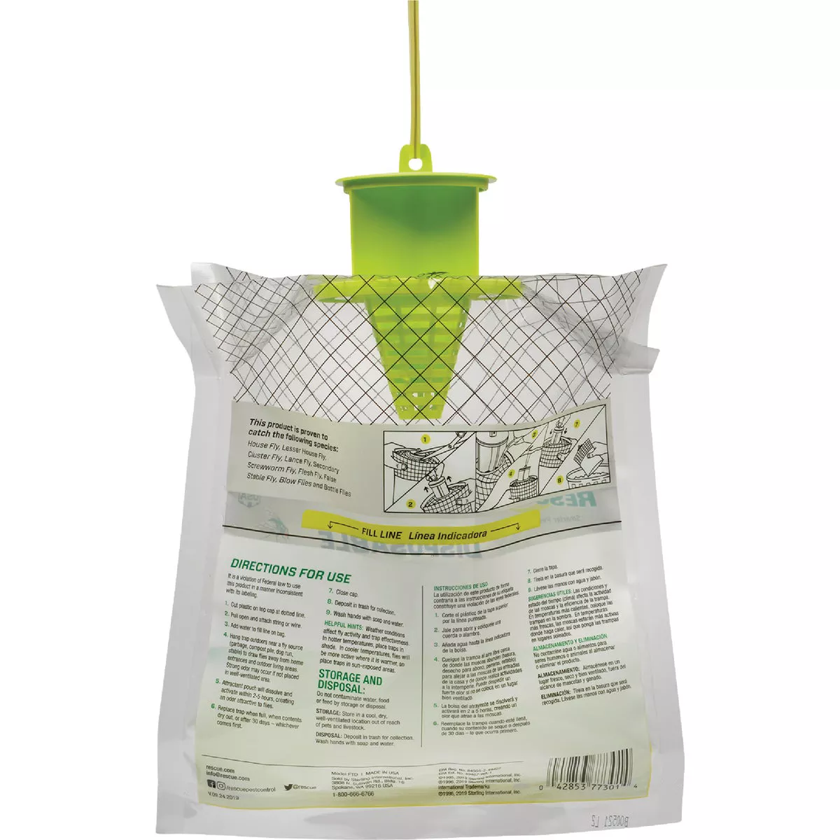 Rescue Disposable Outdoor Fly Trap - photo 2