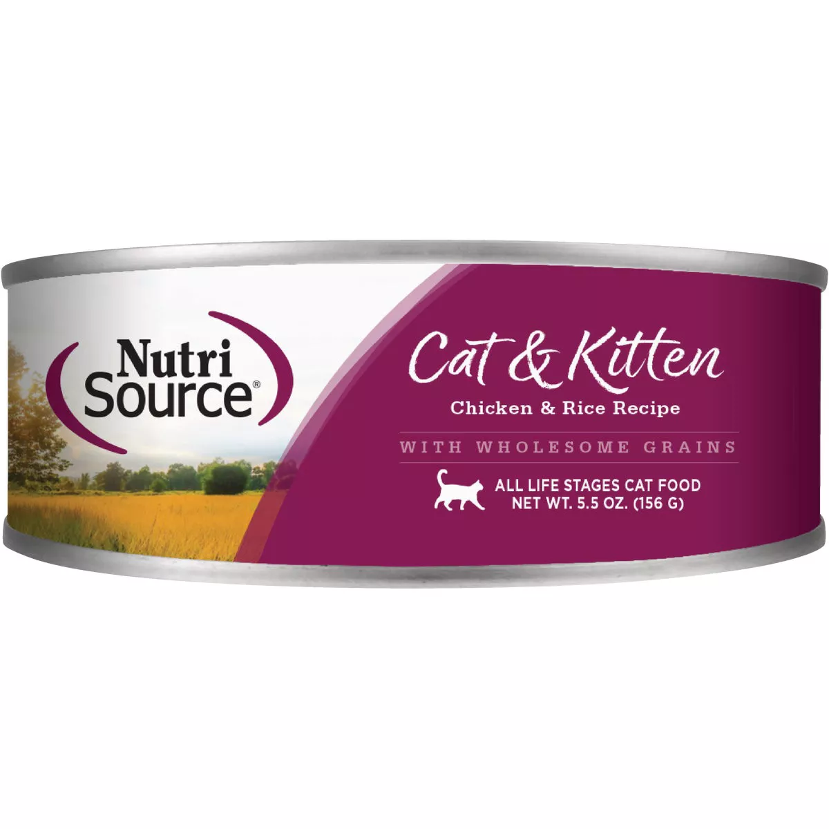 NutriSource 5.5 Oz. Chicken & Rice Recipe Cat Food