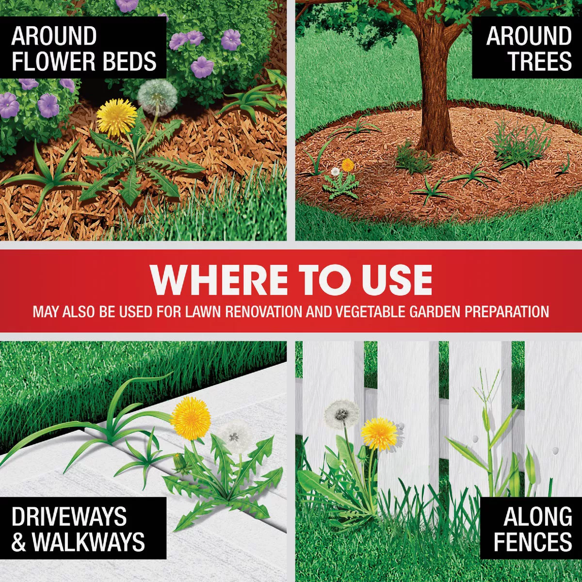 Roundup 1/2 Gal. Concentrate Plus Weed & Grass Killer - photo 3