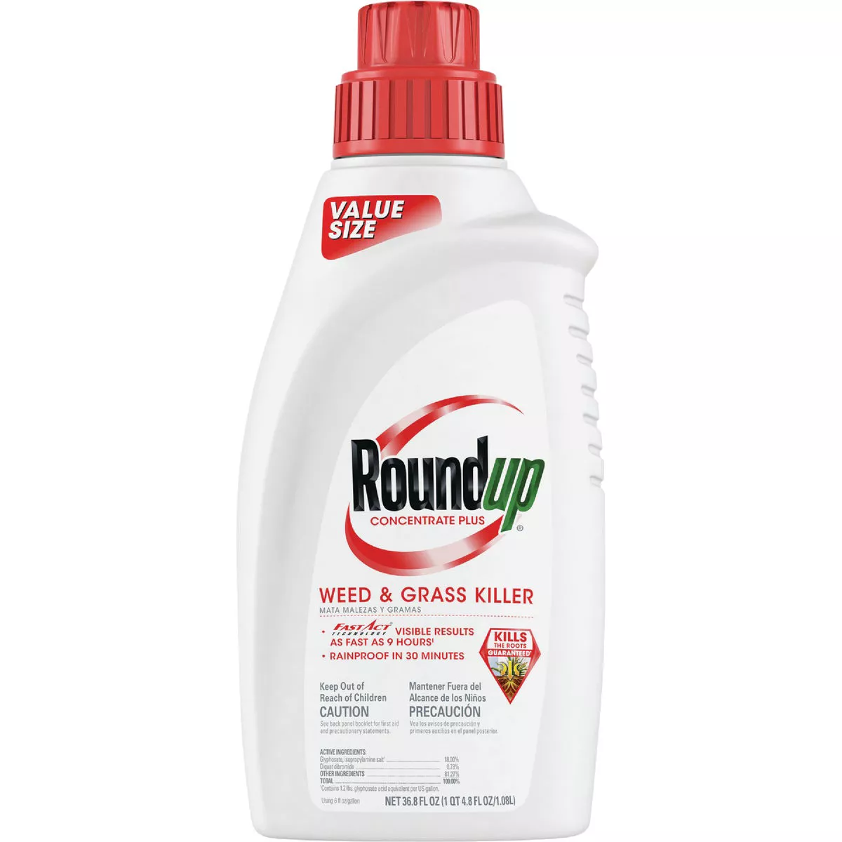 Roundup 36.8 Oz. Concentrate Plus Weed & Grass Killer