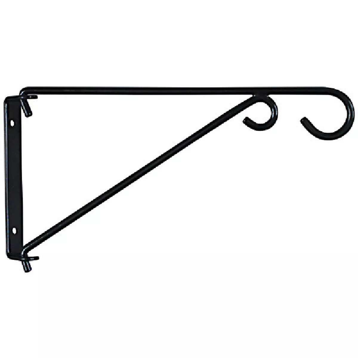 National Hardware 9 In. Black Steel Swivel Hanging Plant Bracket - photo 3