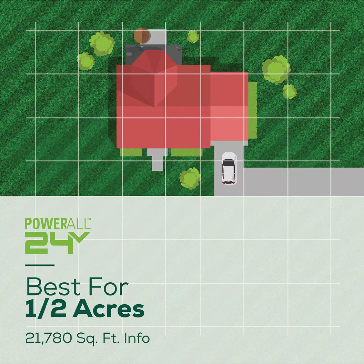 Greenworks 24V (2 x 24V) 20 In. Brushless Push Lawn Mower with (2) 4.0 Ah USB Batteries & Dual-Port Charger - photo 10