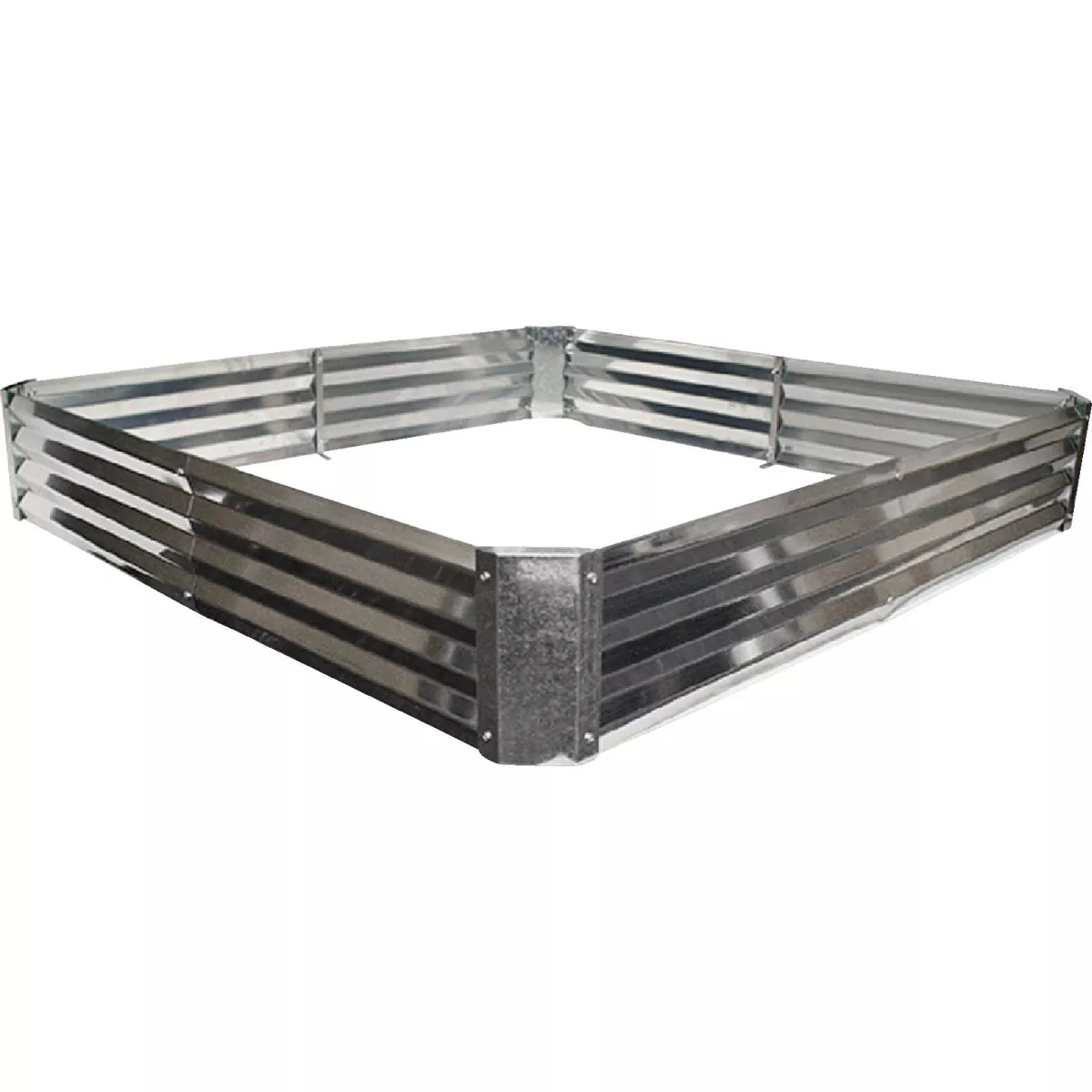 Dalen 4 Ft. x 4 Ft. Galvanized Steel Rustic Raised Bed Garden - photo 2
