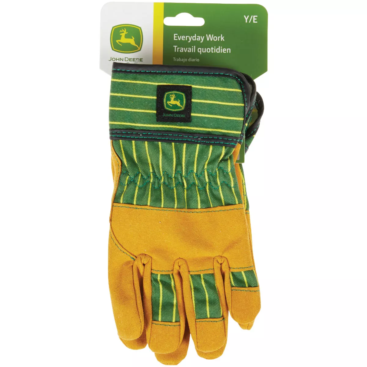 John Deere Youth Striped Synthetic Leather Palm Glove - photo 2