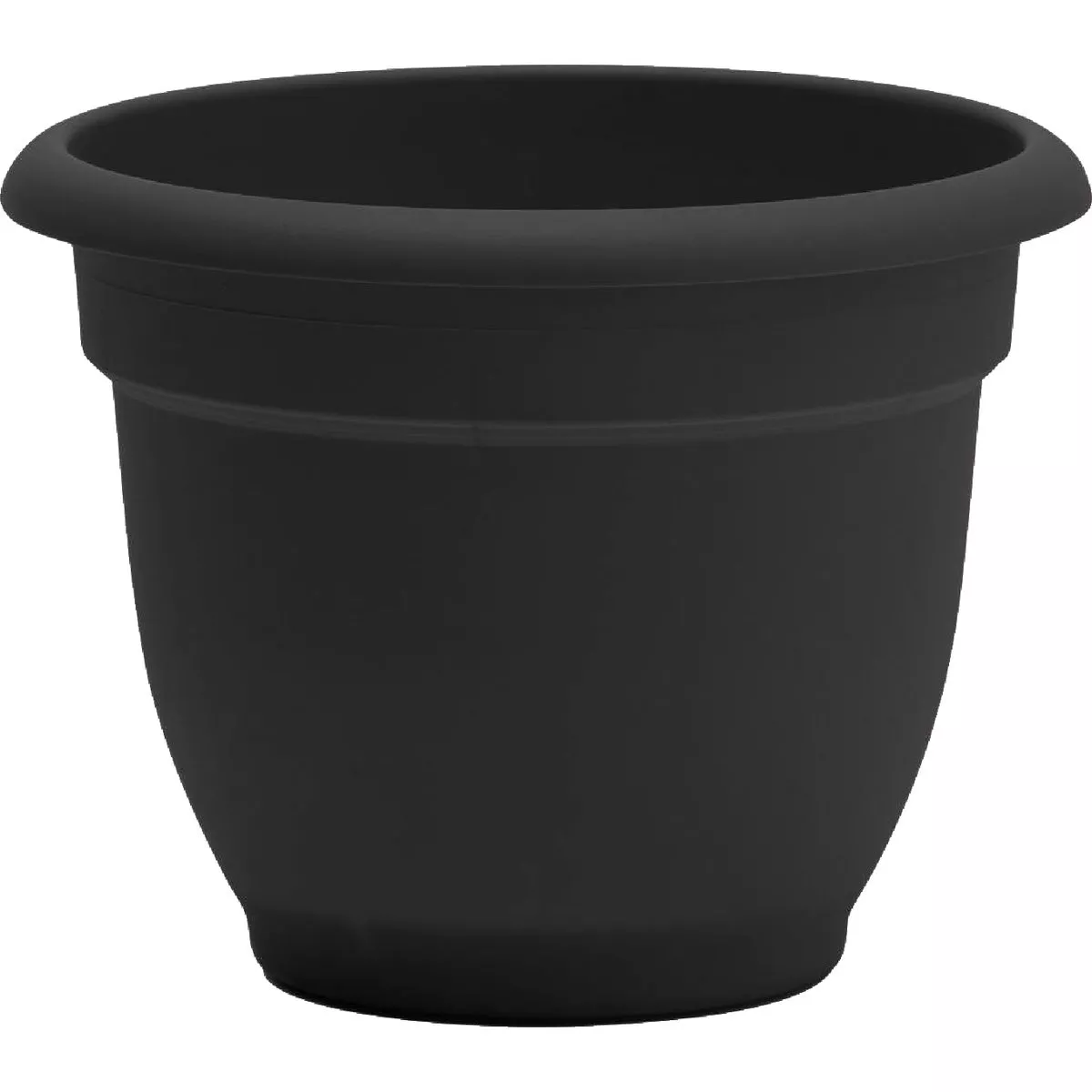 Bloem Ariana 8 In. Black Planter