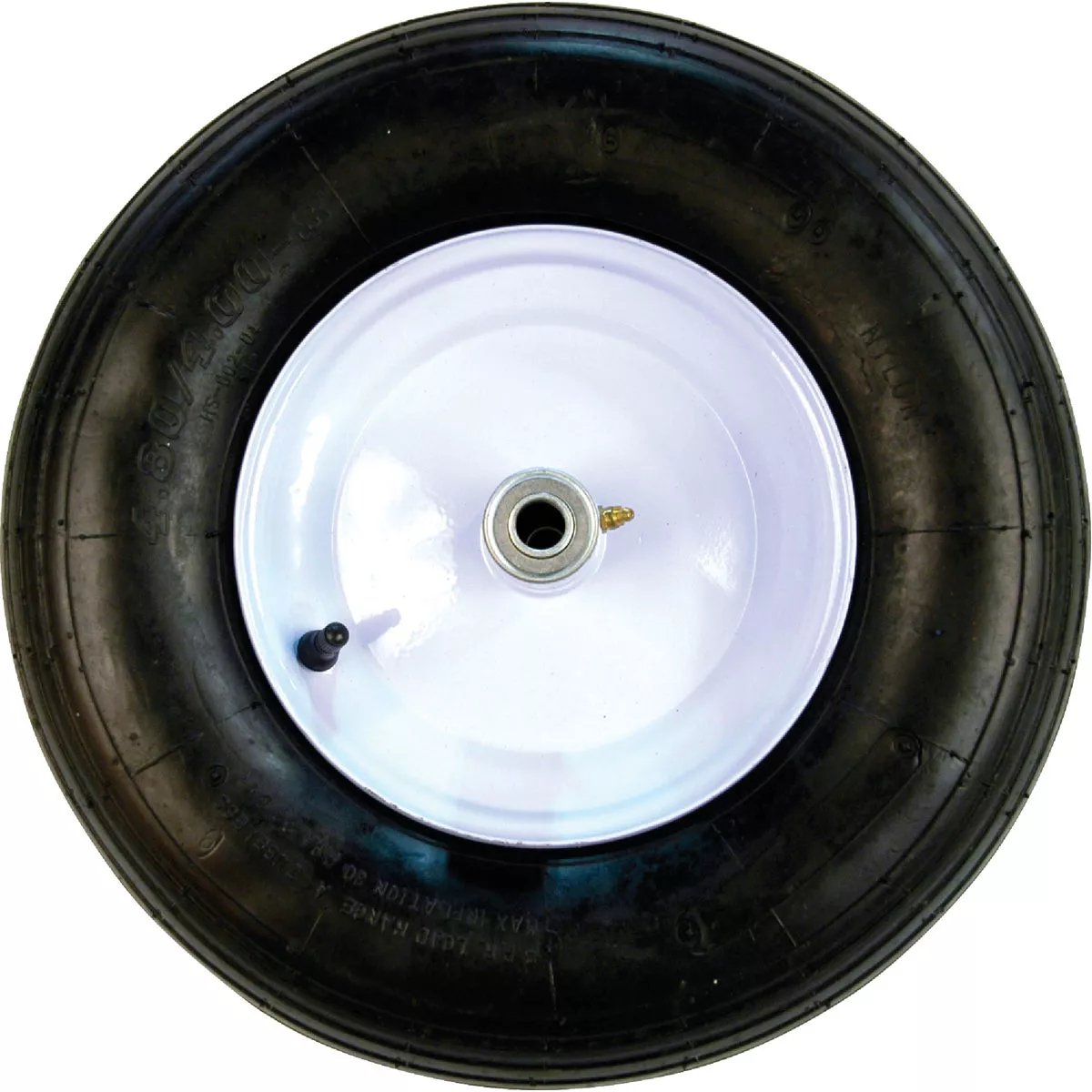 Arnold 16 x 480/400-8 In. Pneumatic Wheelbarrow Wheel with 6 In. Hub