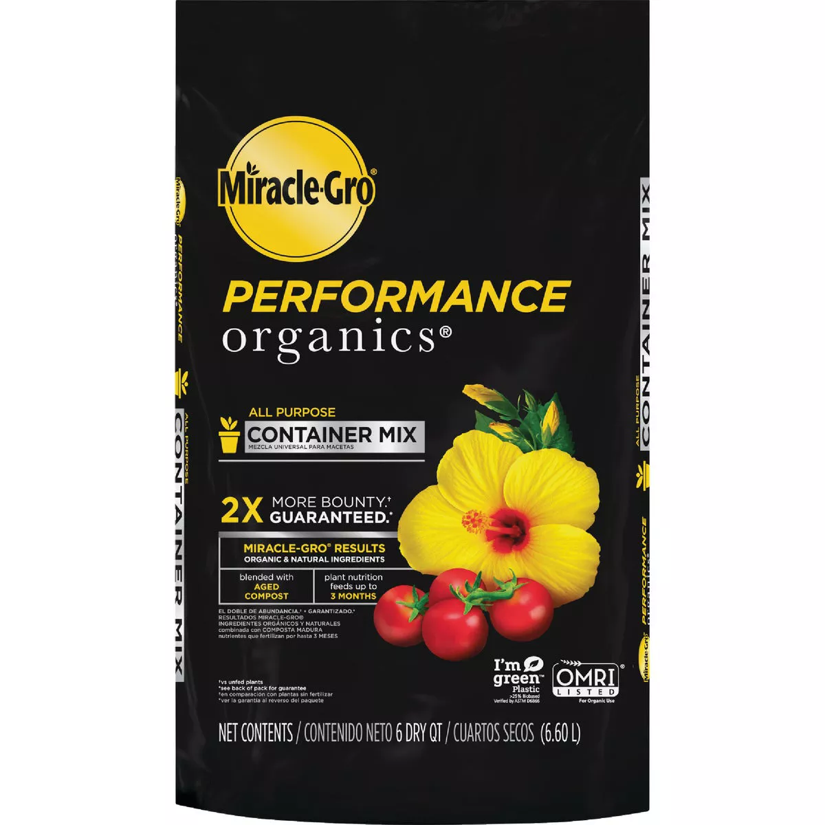 Miracle-Gro Performance Organics 6 Qt. All Purpose Container Mix