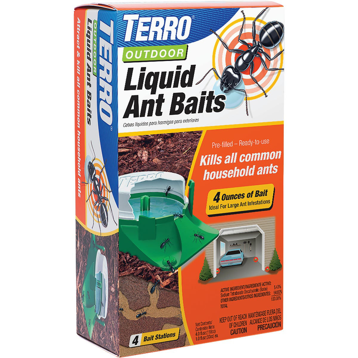 Ant Killer: Liquid Ant Bait Station 0.36 oz - Pack of 6 - Terro-PCO