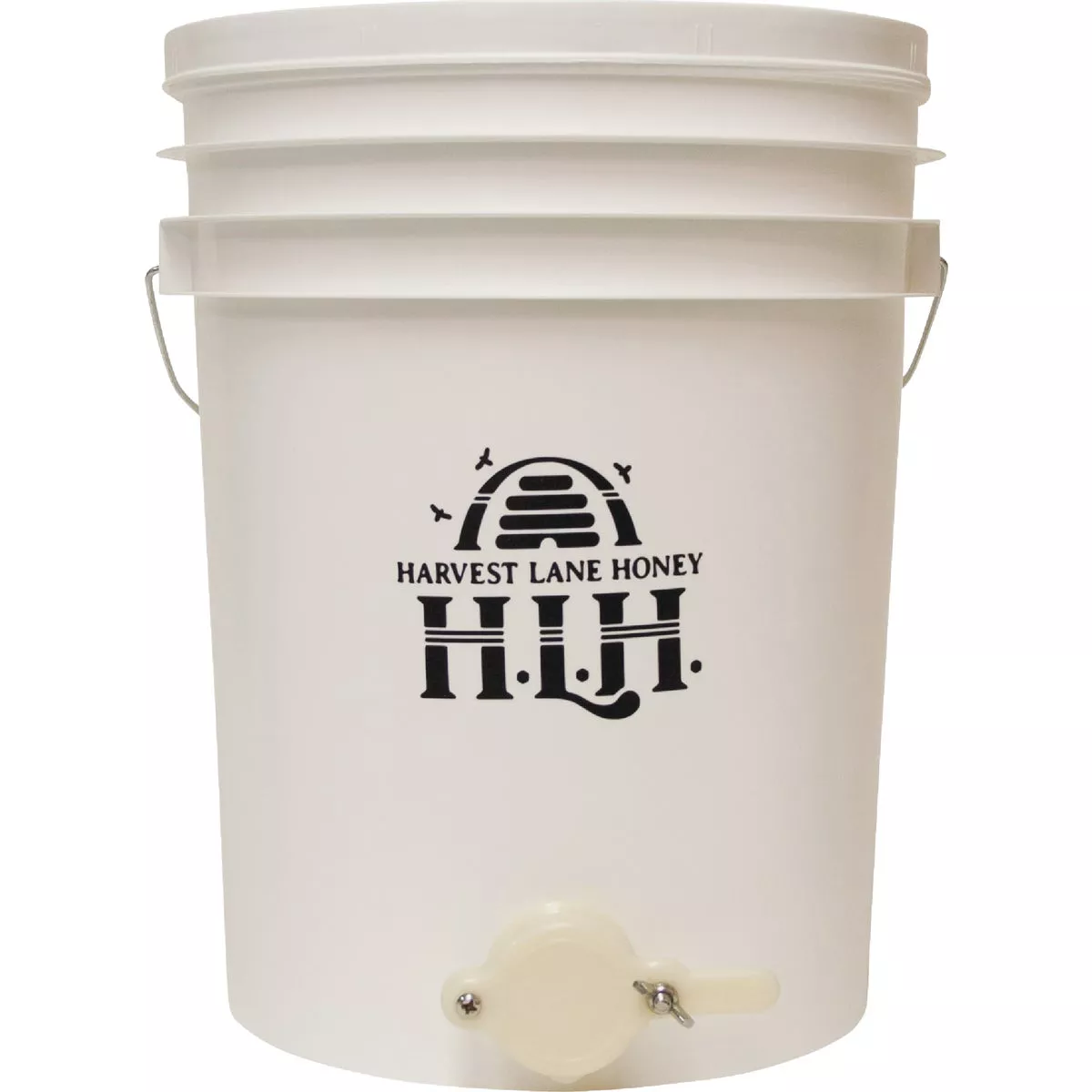 Harvest Lane Honey 5 Gal Plastic Honey Bucket with Gate