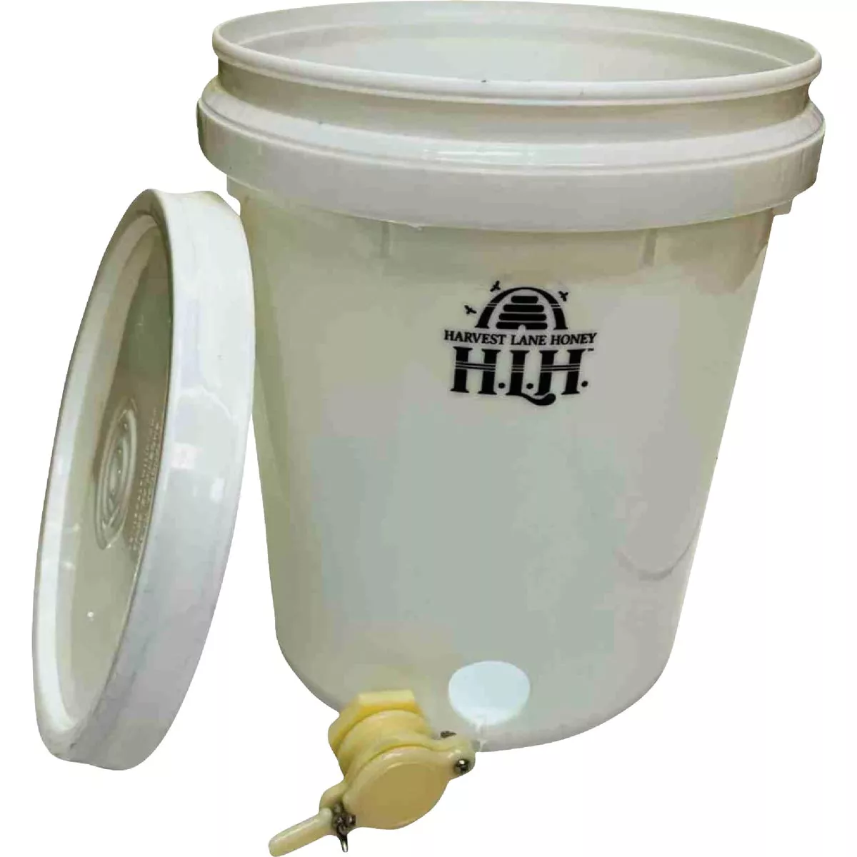 Harvest Lane Honey 5 Gal Plastic Honey Bucket with Gate - photo 2
