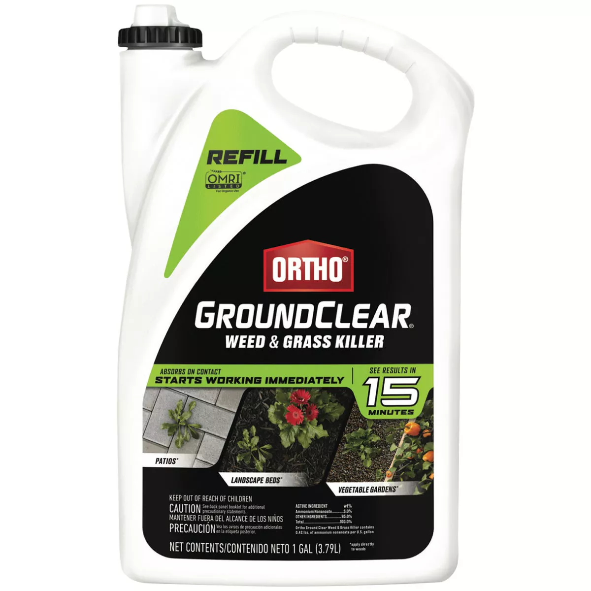 Ortho GroundClear 1 Gal. Refill Weed & Grass Killer