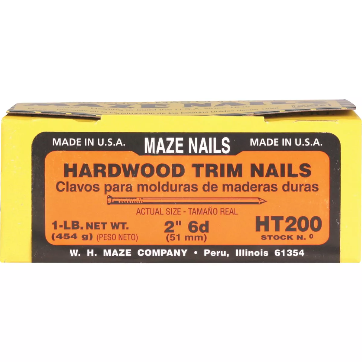Maze 2 In. Hardwood Trim Nails (454 Ct., 1 Lb.) - photo 2