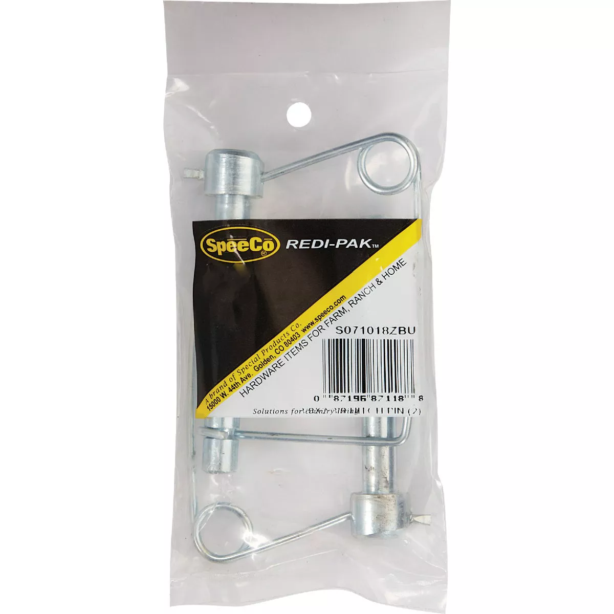 Speeco 3/8 In. x 2-3/8 In. Draw Bar Hitch Pin - photo 2