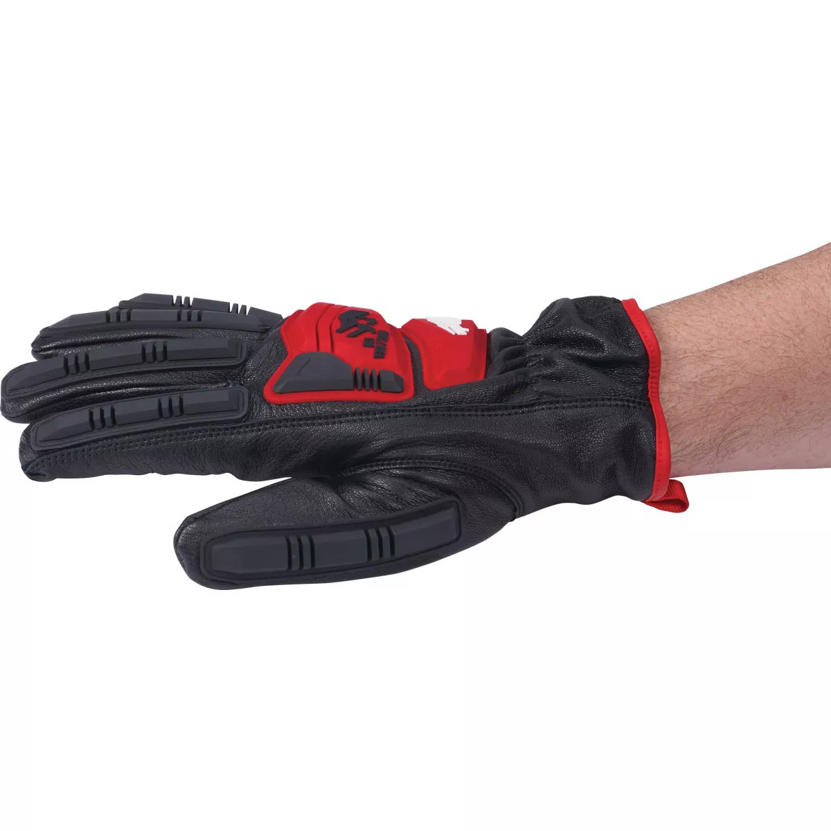 Milwaukee Impact Cut Level 5 Unisex Large Goatskin Leather Work Gloves - photo 4