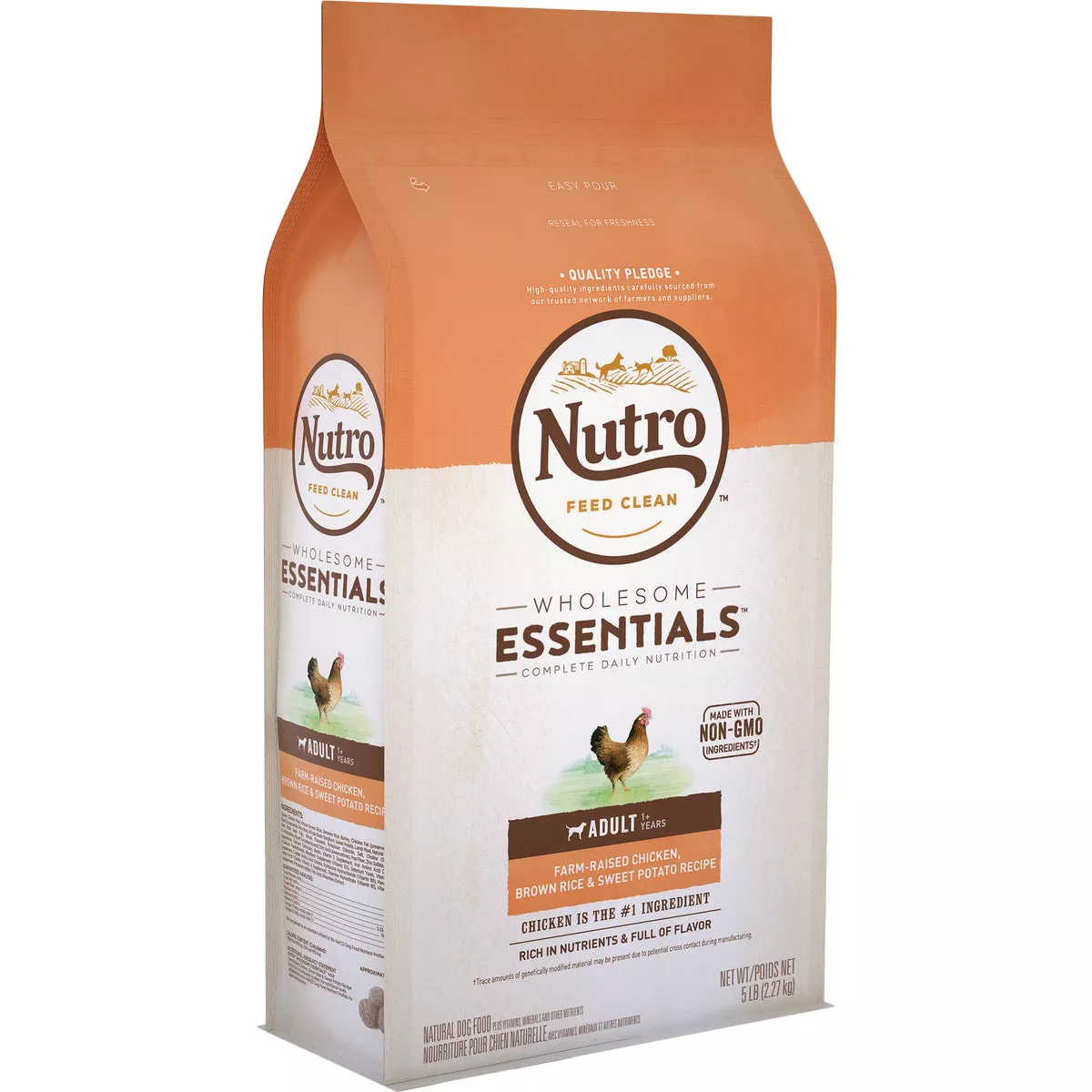 Nutro wholesome essentials dog food chicken hotsell