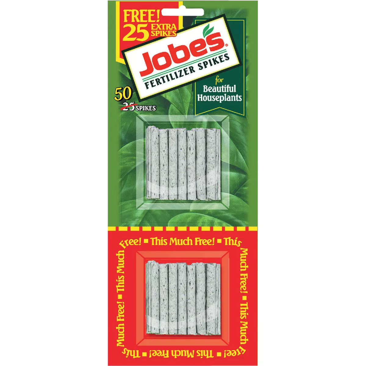 Jobe's 13-4-5 Houseplant Food Spikes (50-Pack) - photo 2