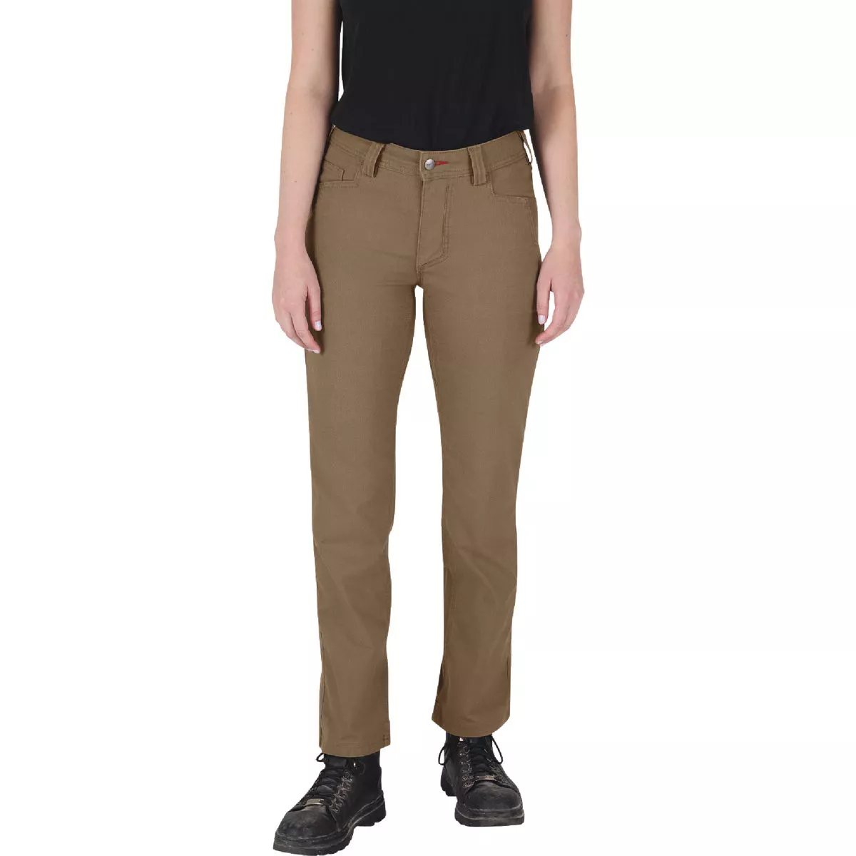 Milwaukee Women's 12 Regular Khaki Work Pants