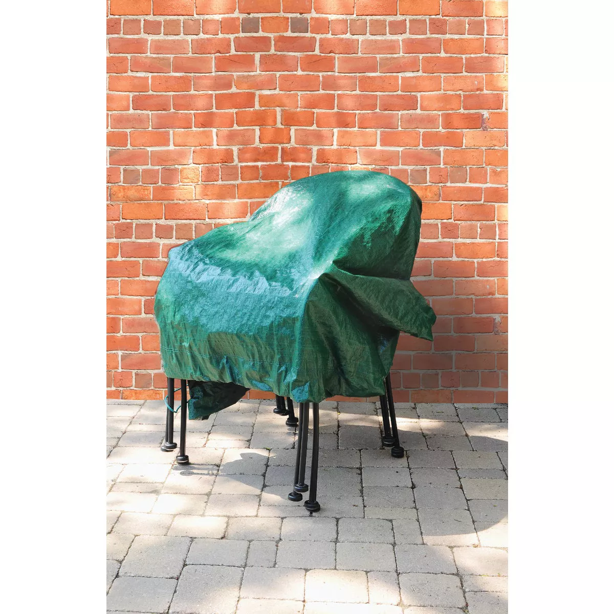 Do it Best 6 Ft. x 6 Ft. Poly Fabric Green Lawn Cleanup Tarp - photo 6