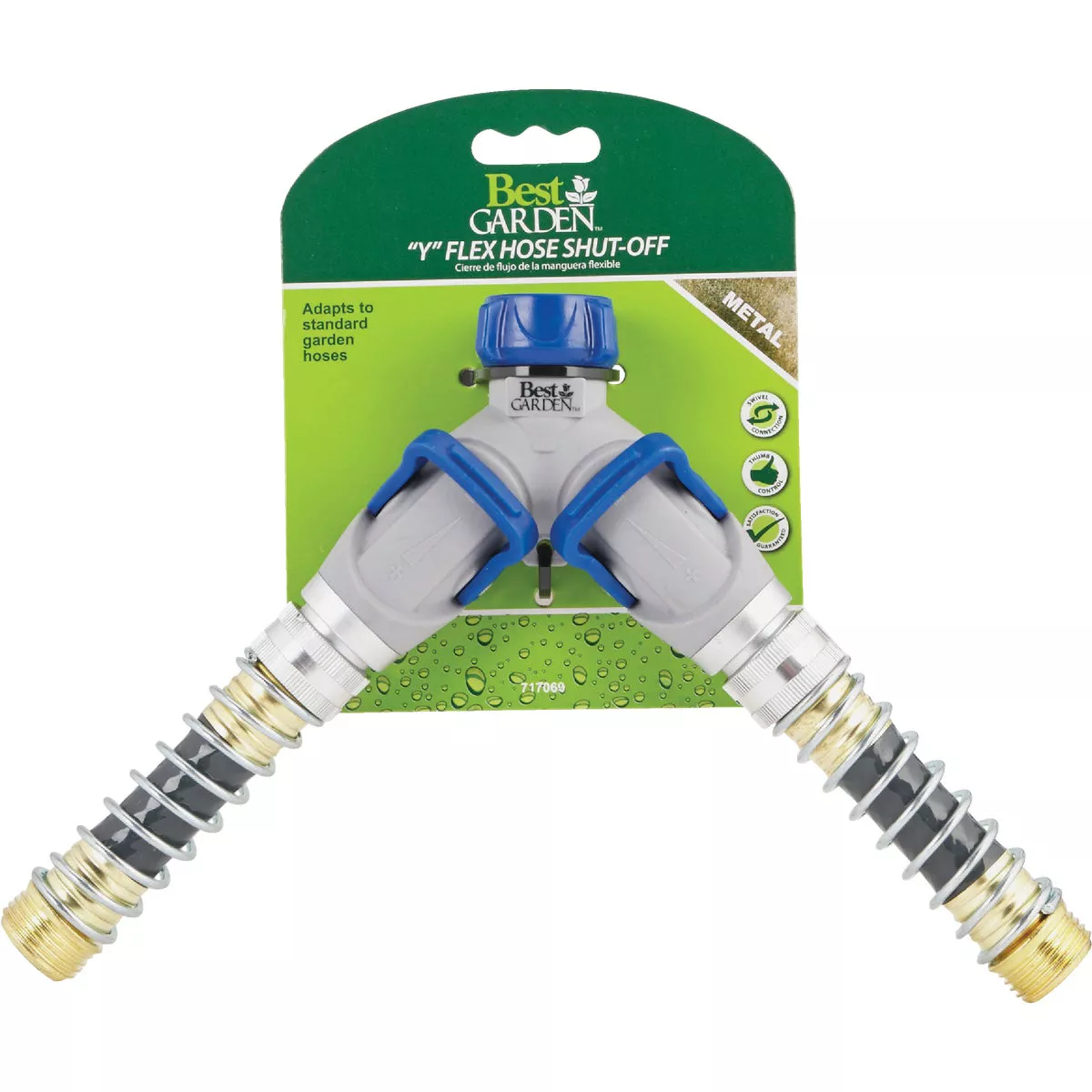 Best Garden Plastic Flexible Y-Hose Shutoff - photo 2