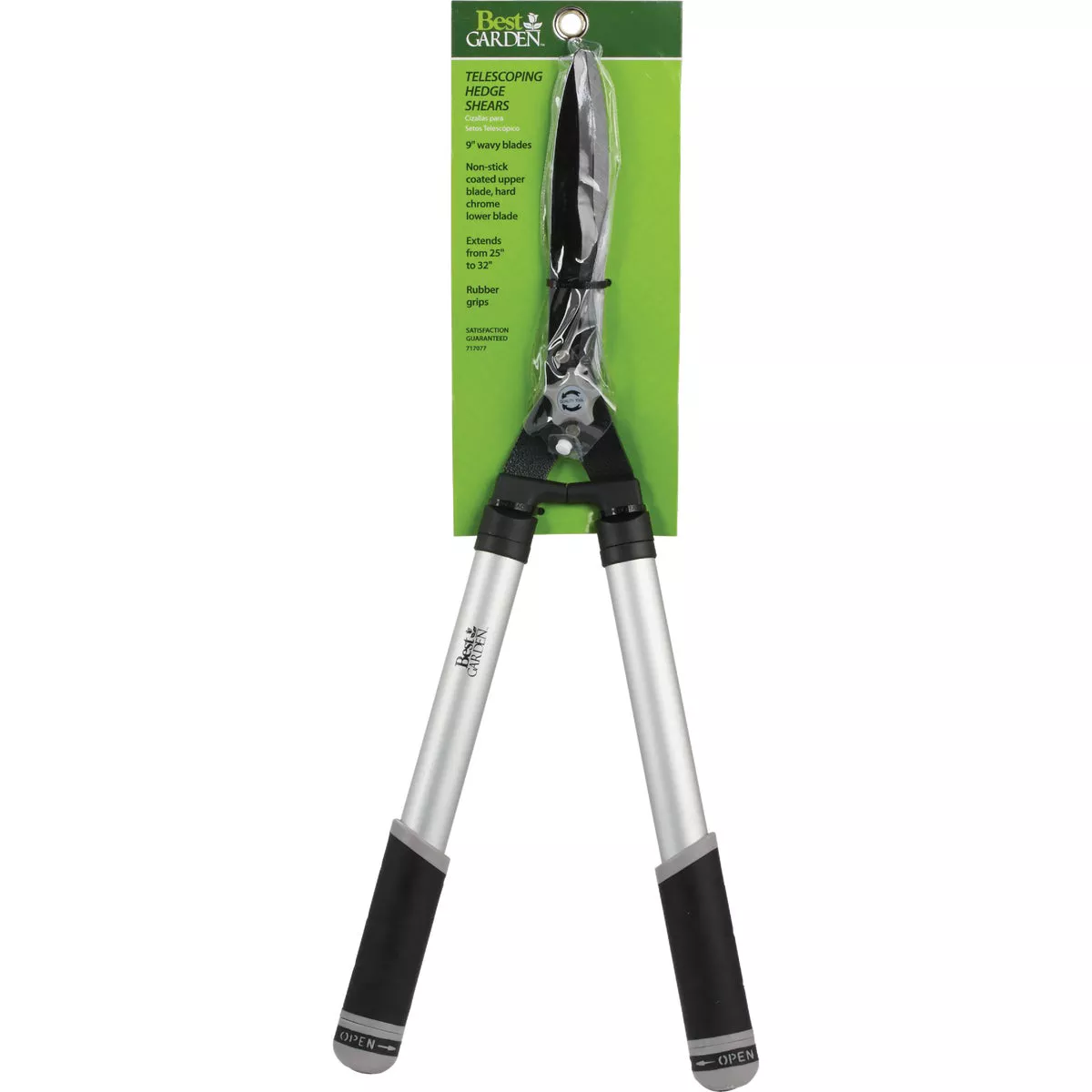 Best Garden 9 In. Carbon Steel Telescoping Hedge Shear - photo 2