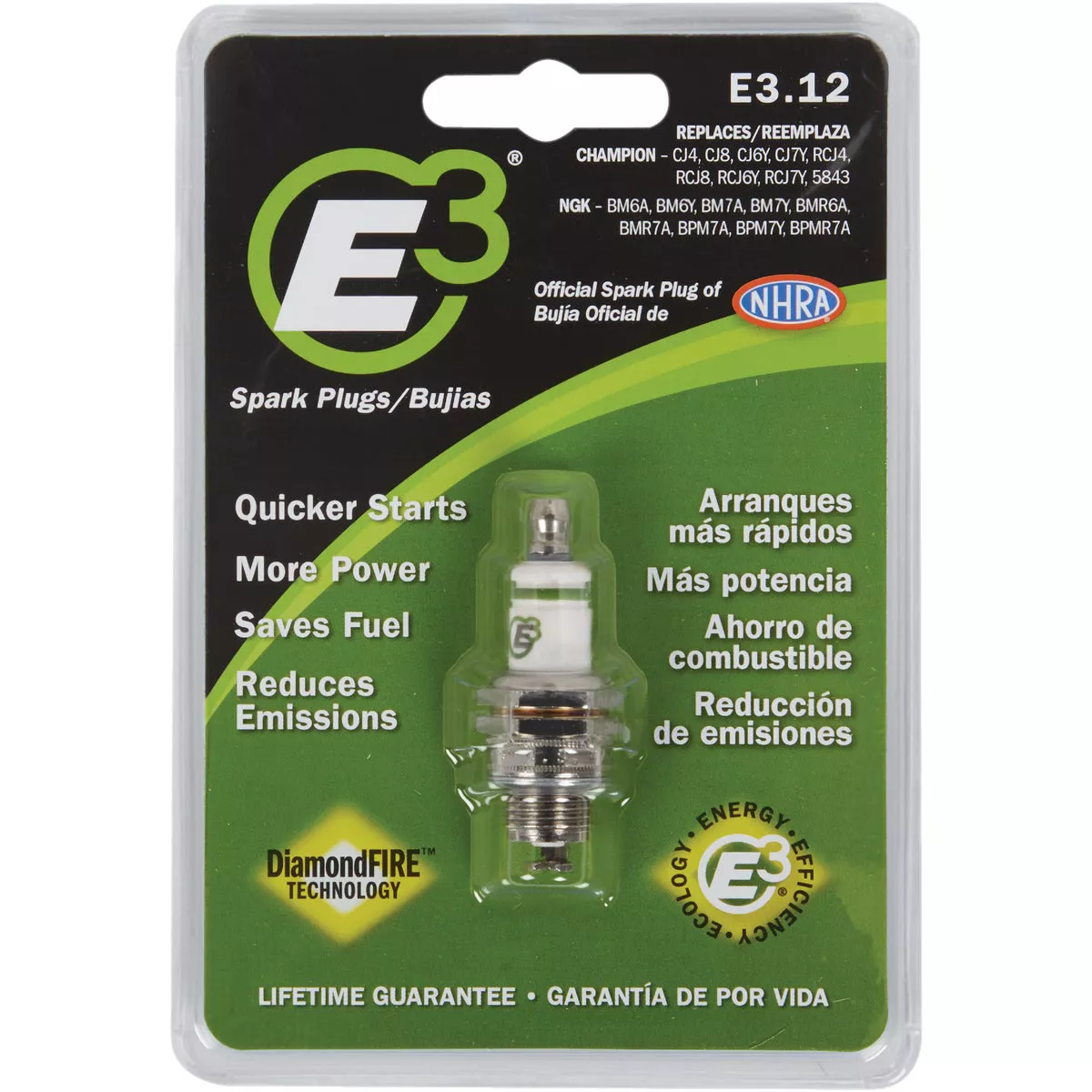 Arnold E3 3/4 x .375 4-Cycle Spark Plug - photo 2