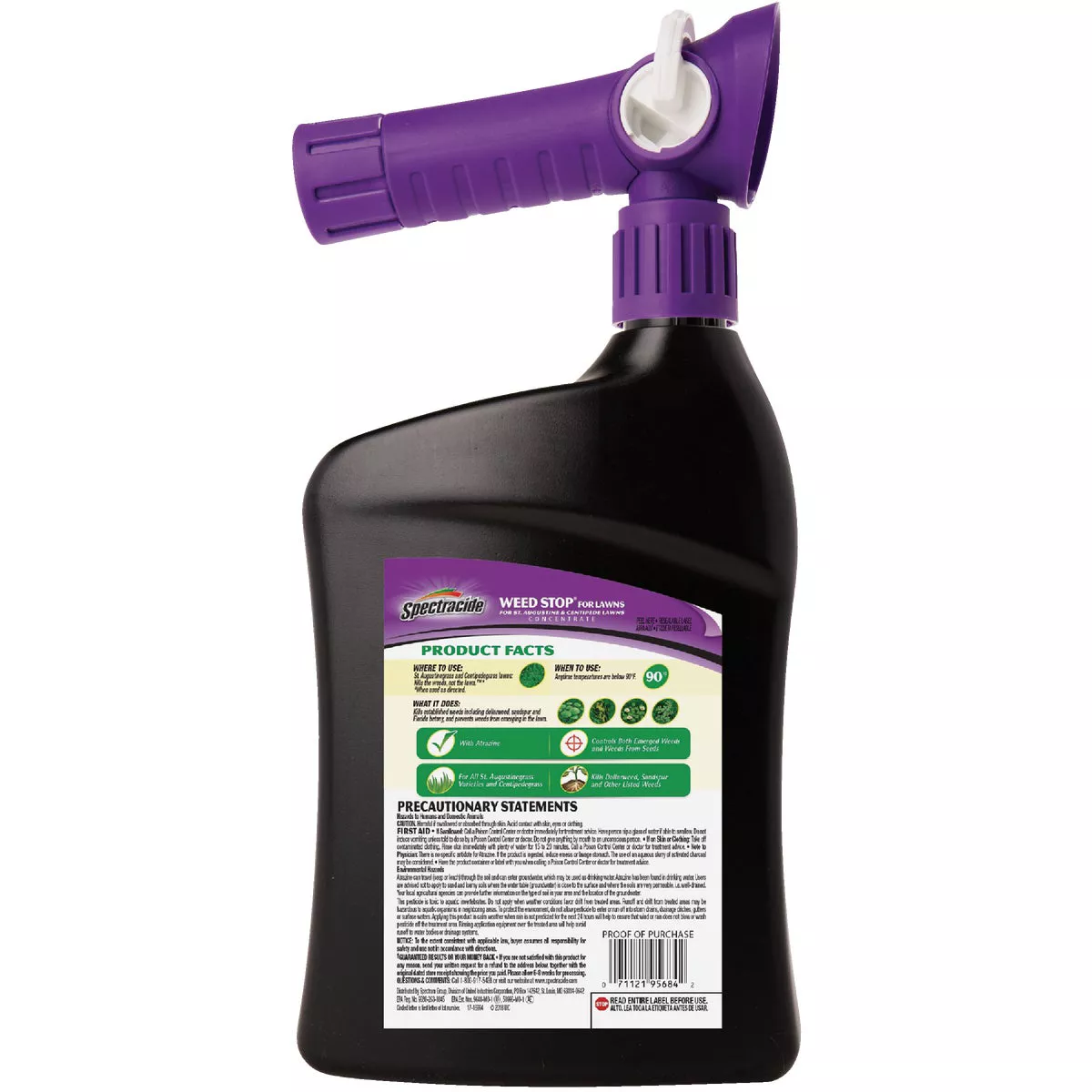 Spectracide Weed Stop For St. Augustine & Centipede Lawns 32 Oz. Ready To Spray Weed Killer - photo 2