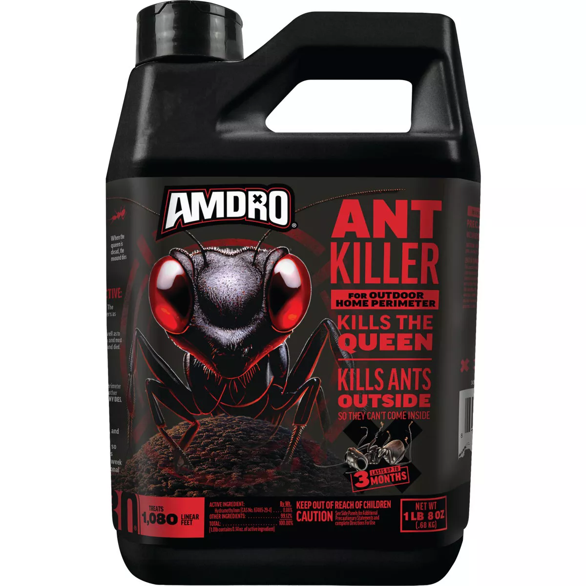 Amdro Ant Block 24 Oz. Ready To Use Granules Home Perimeter Ant Killer