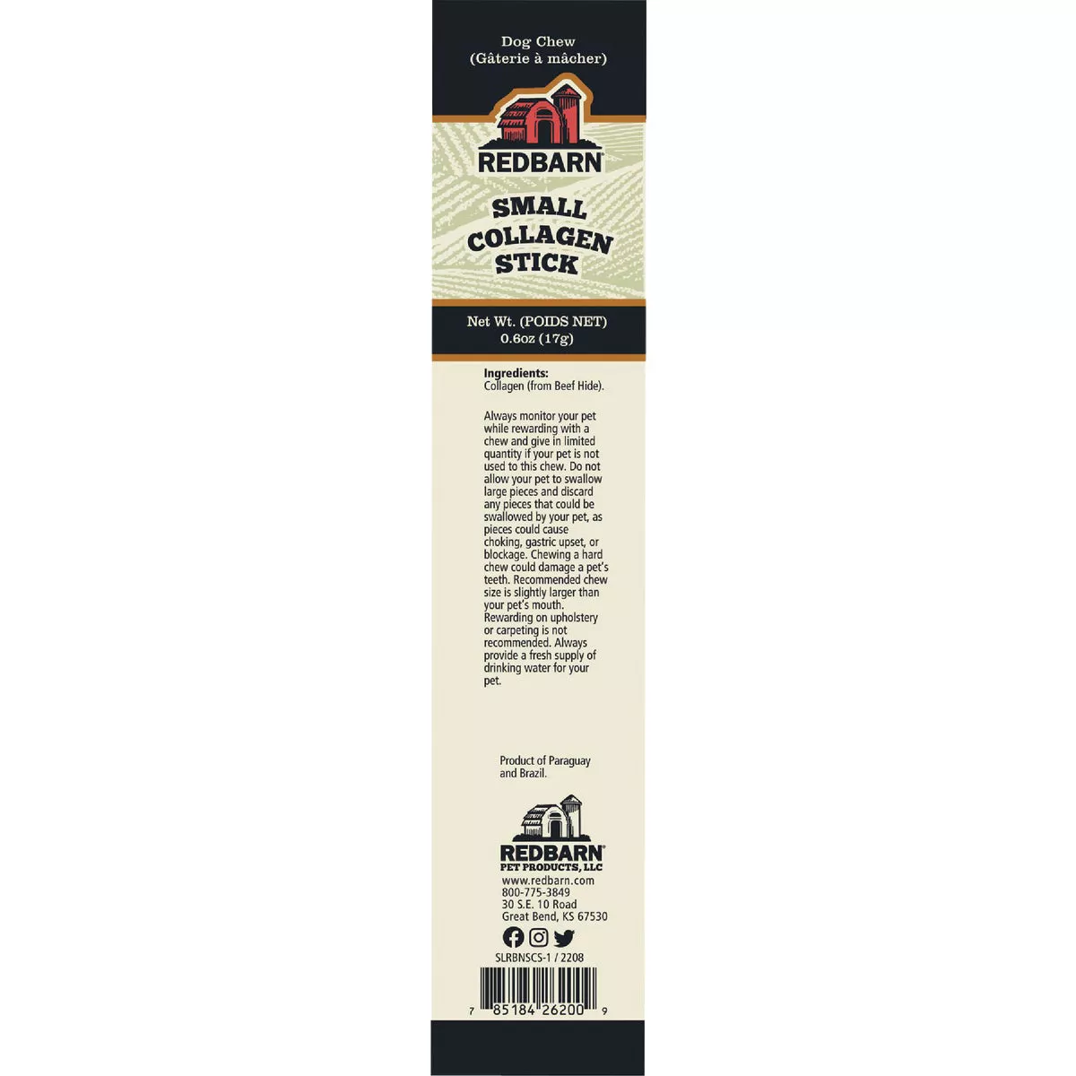 Redbarn Small Collagen Stick Dog Treat - photo 3